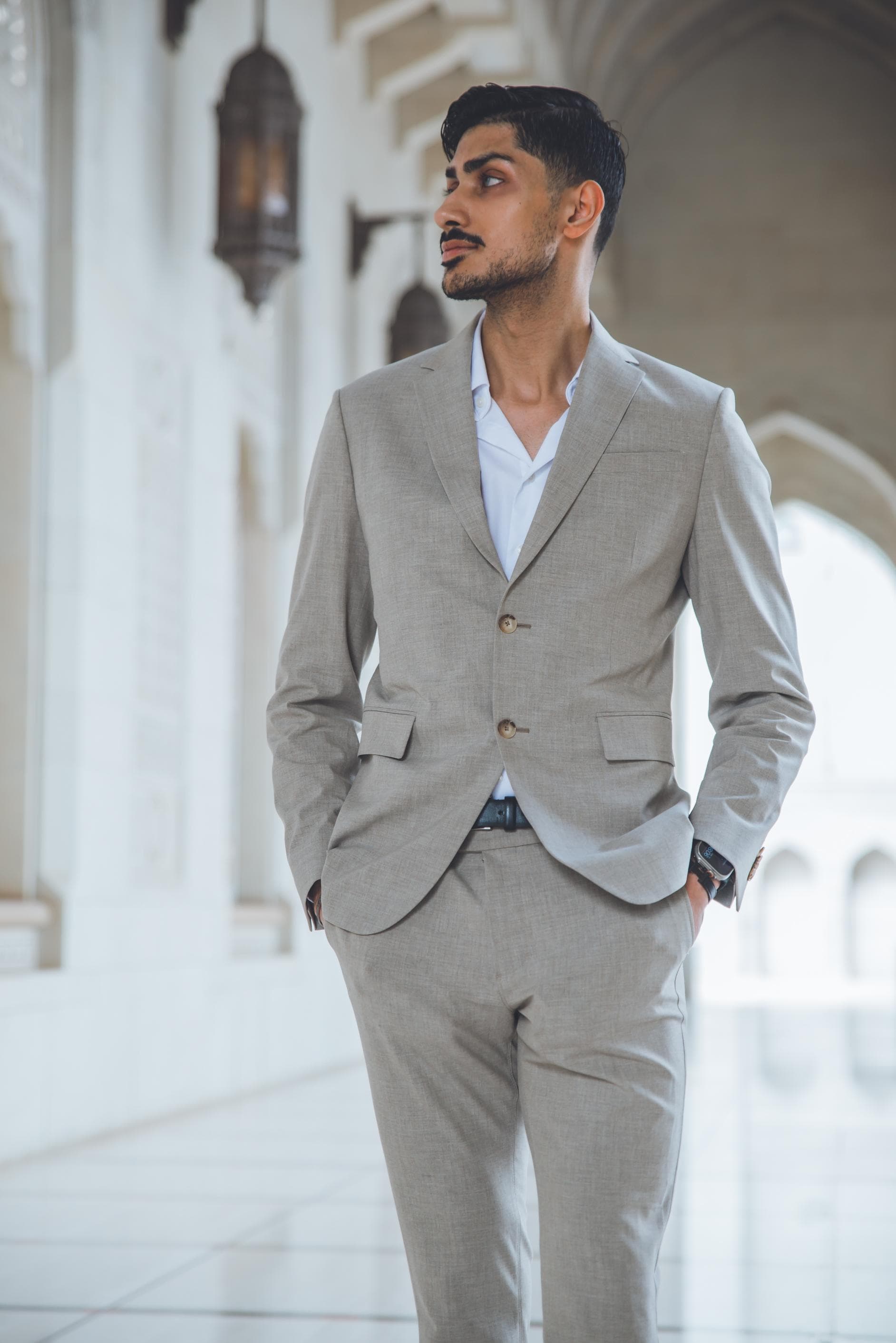Portrait session at Sultan Qaboos Grand Mosque